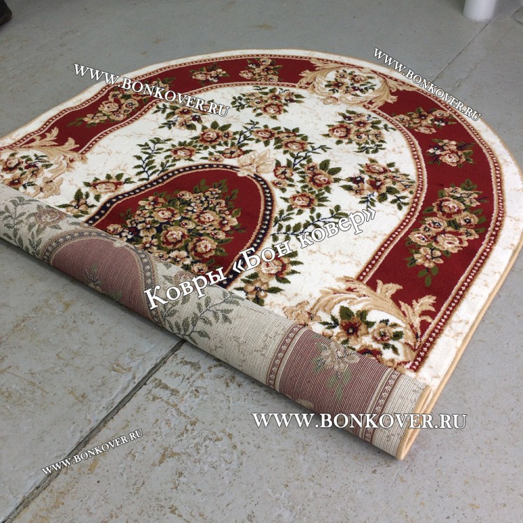 Ковер Лайт Карпет Медальон Дизайн 26358 Овал