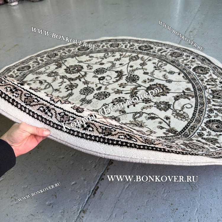 Круглый Ковер Для Гостиной Арт 30073 Белый